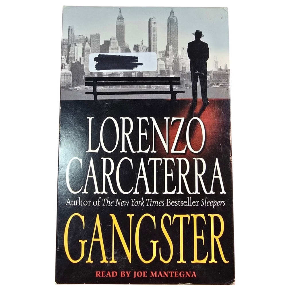 Lorenzo Carcaterra GANGSTER Audio Cassette Book on Cassette‎